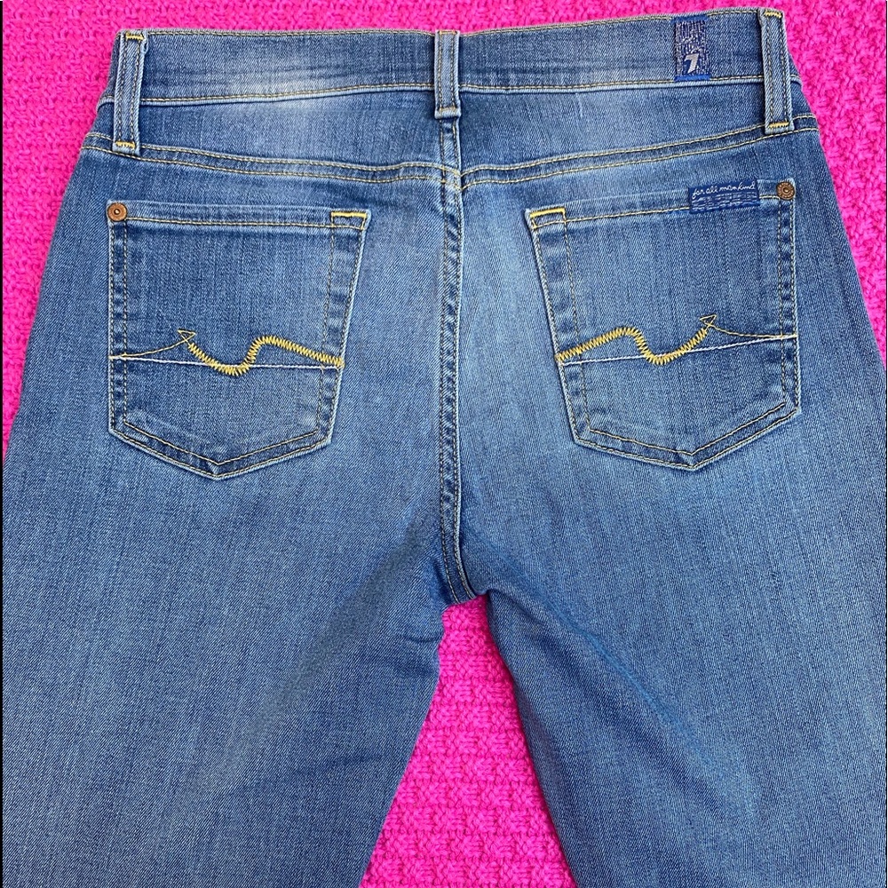 7 for all Mankind Cropped Skinny Jean